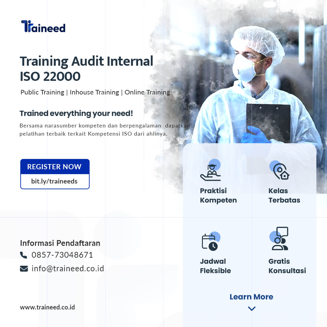 Training Audit Internal ISO 22000