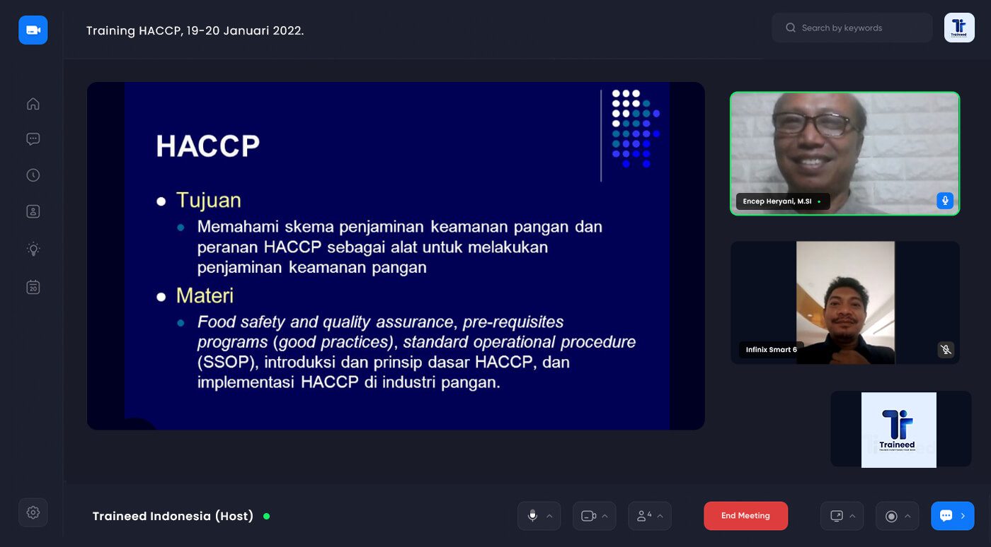 Training Internal Audit Haccp Keamanan Pangan