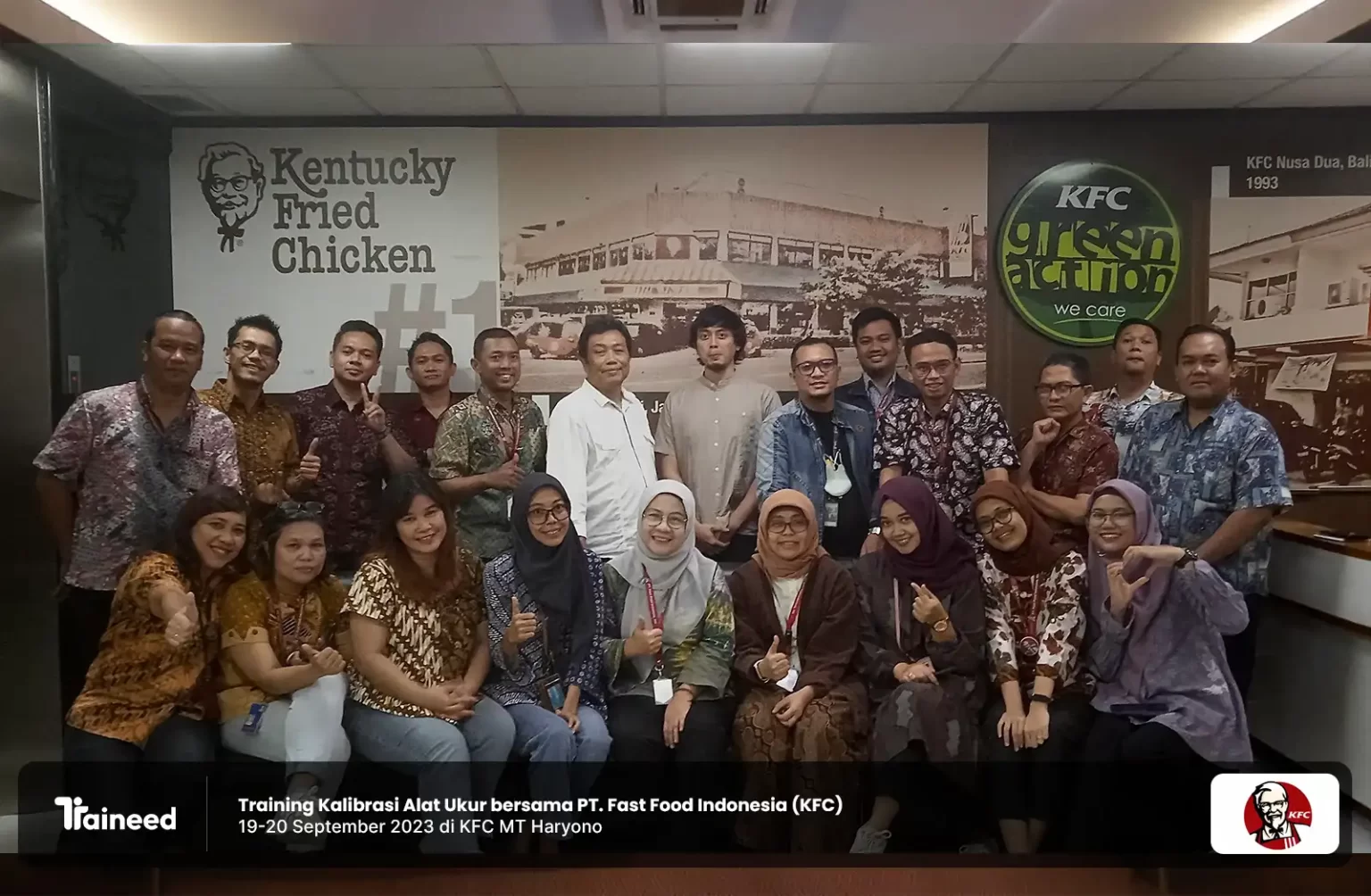 Training Food Handler (Penjamah Makanan) Training Food Handler, Training Teknik Kalibrasi Massa, Suhu, Volumetrik dan Dimensi