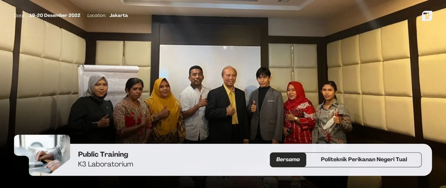 Training K3 Laboratorium