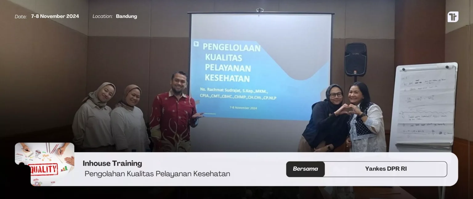 Training Pengelolaan Indikator Mutu