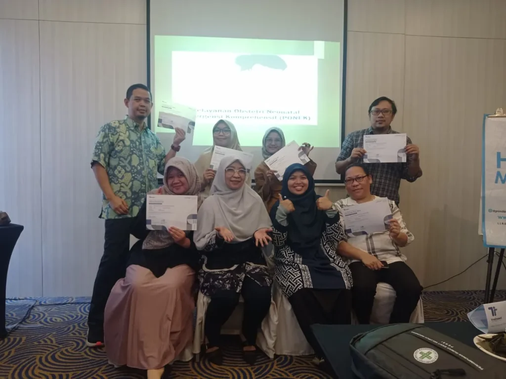 Training PONEK, Pelatihan PONEK, keselamatan ibu dan bayi, kegawatdaruratan maternal dan neonatal